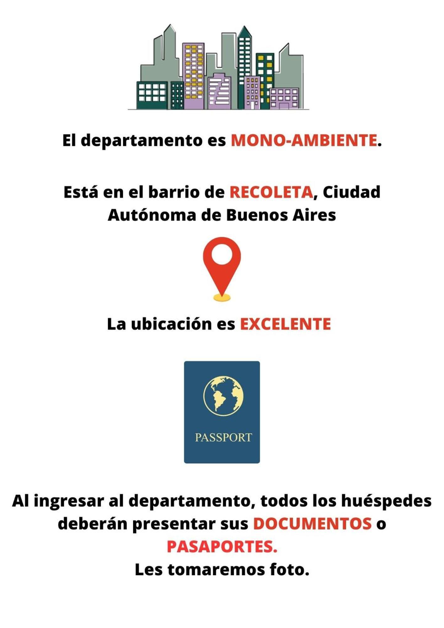 Libertad Recoleta -Ubicacion Estrategica- Appartement Buenos Aires Buitenkant foto
